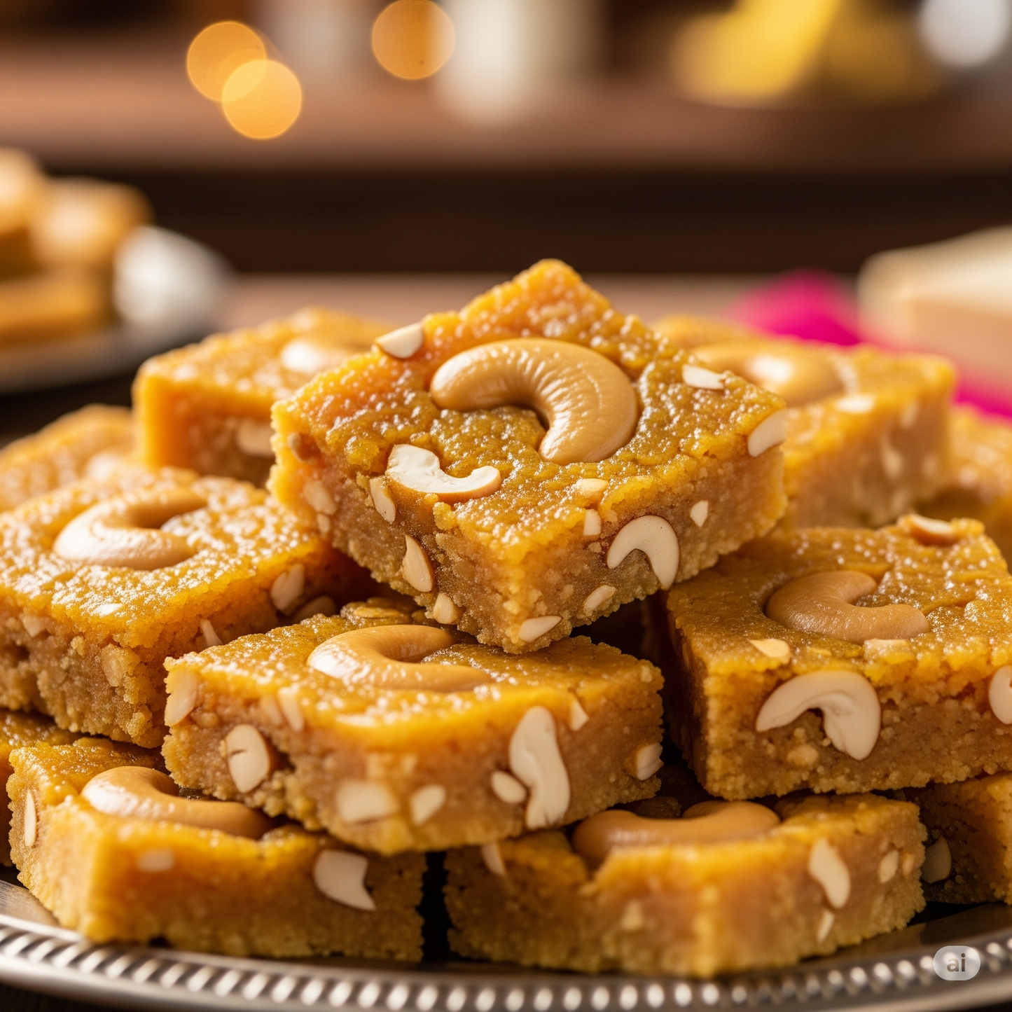 Homemade Special Kaju Katli