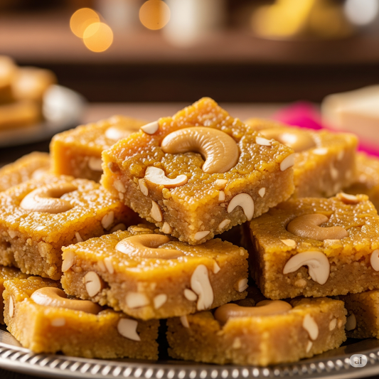 Homemade Special Kaju Katli